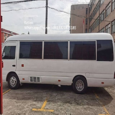 Manual Left Steering 7m Used Mini School Bus With 1HZ Engine